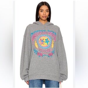 NEW Daydreamer Grateful Dead Fall Tour 94 Hoodie in Heather Grey